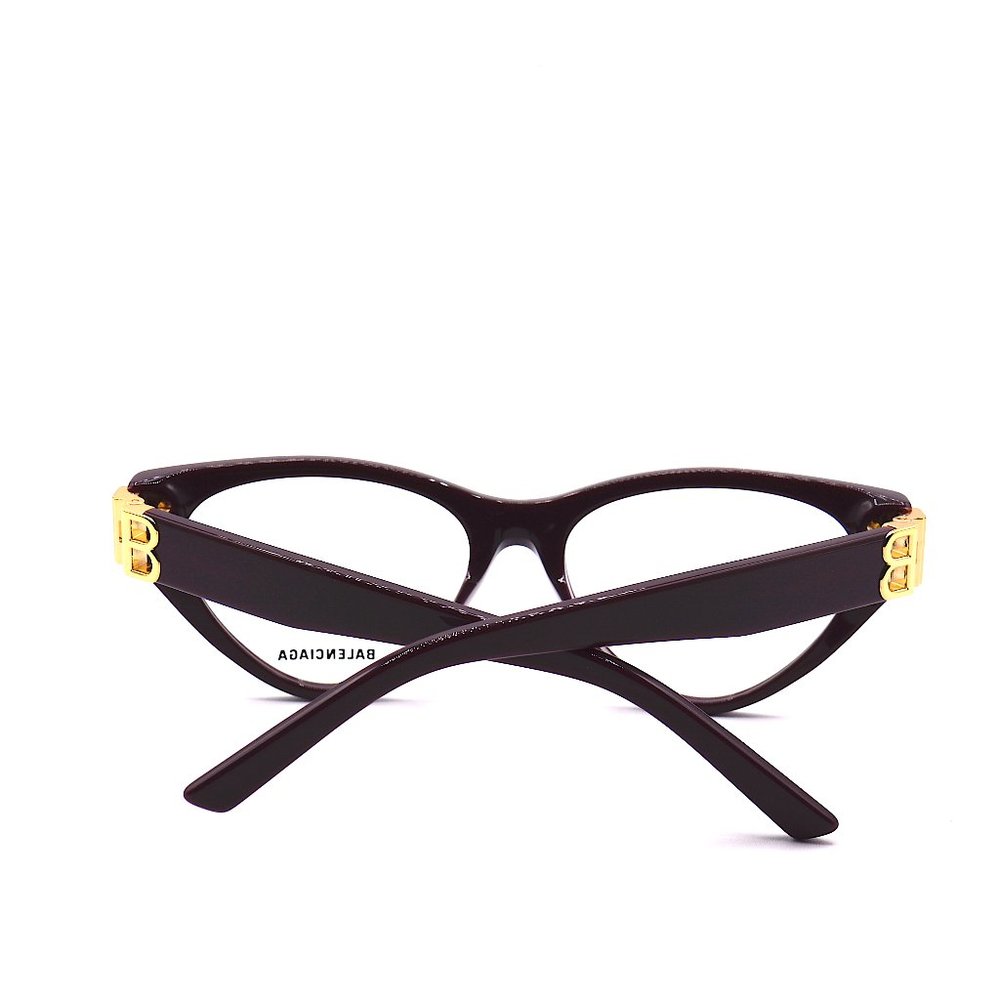 NEW BALENCIAGA BB0172O 003 VIOLET AUTHENTIC EYEGLASSES FRAME - Picture 11 of 15